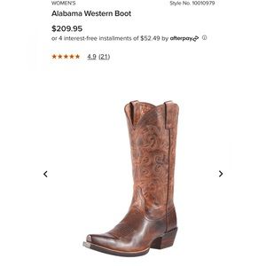 Ariat Alabama Western Boot